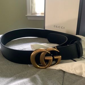 Gucci Black Belt (fits size 2/4)